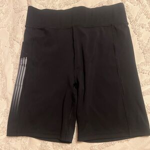 Savage X Fenty Black Athletic Shorts with Elastic Waistband